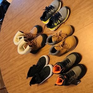 Little boys footwear lot